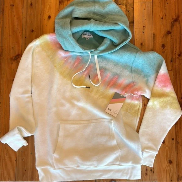 Kristin Cavallari X feat Retro stripe blanket hoodie XS - Picture 3 of 10